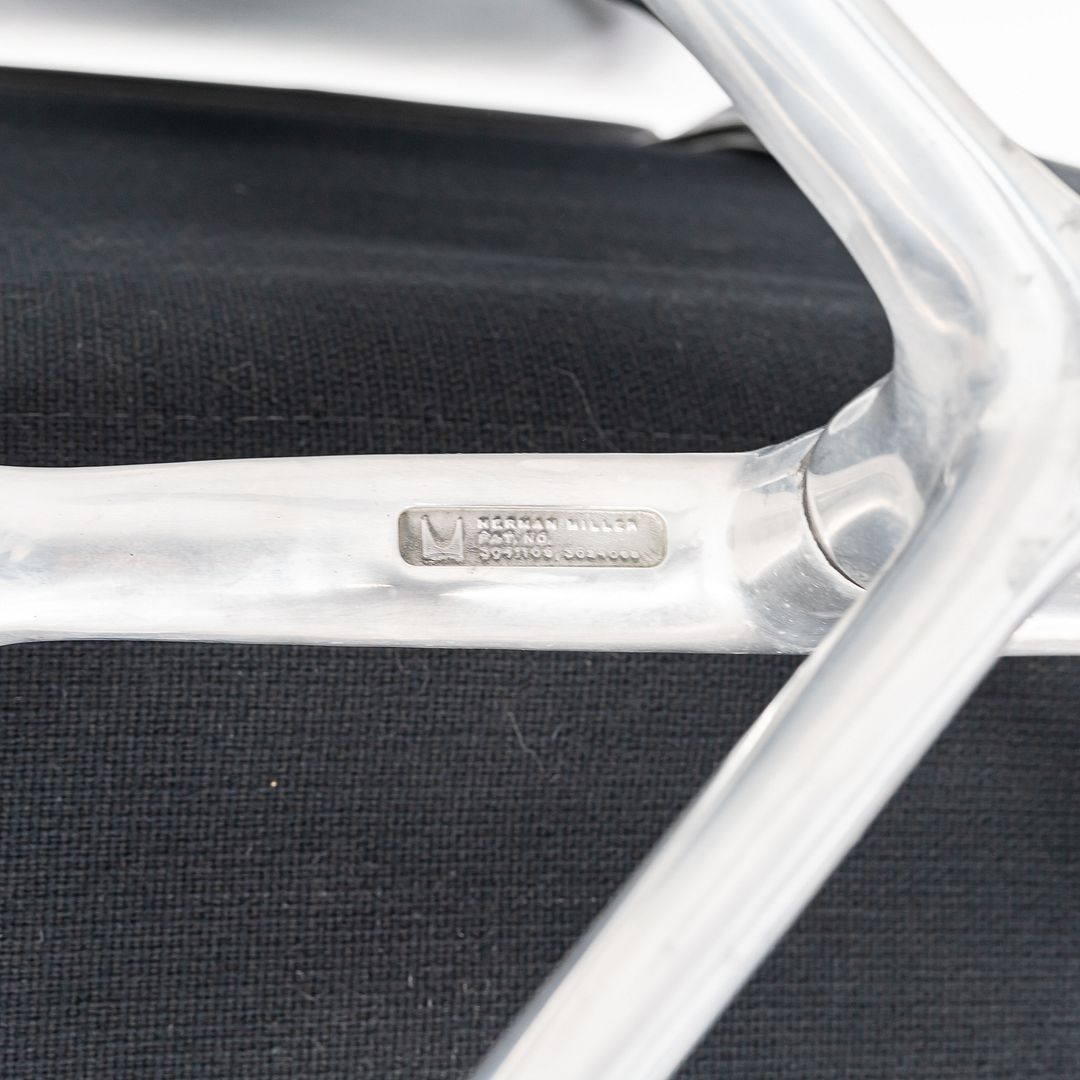 1970s Eames Aluminum Group Soft Pad Lounge Chair, EA216 by Charles and Ray Eames for Herman Miller 6x Available