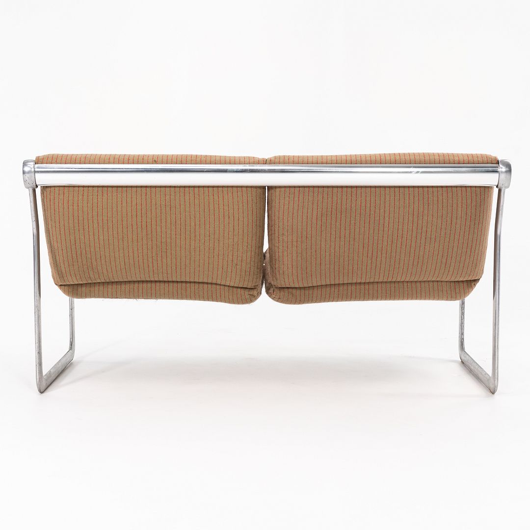 1970s Two-Seat Sling Sofa by Bruce Hannah and Andrew Morrison for Knoll in Fabric