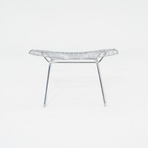 1970s Harry Bertoia for Knoll Bird Ottoman in Steel w/ Polished Chrome Finish