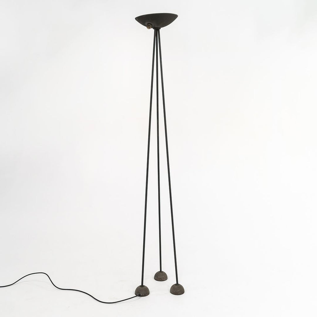 1990s Koch & Lowy Footsteps Torchiere Lamp by Piotr Sierakowski for Koch & Lowy Metal, Paint, Plastic