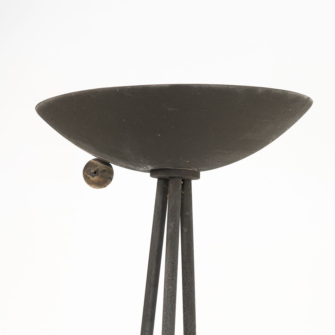 1990s Koch & Lowy Footsteps Torchiere Lamp by Piotr Sierakowski for Koch & Lowy Metal, Paint, Plastic
