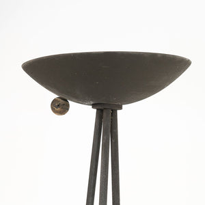 1990s Koch & Lowy Footsteps Torchiere Lamp by Piotr Sierakowski for Koch & Lowy Metal, Paint, Plastic