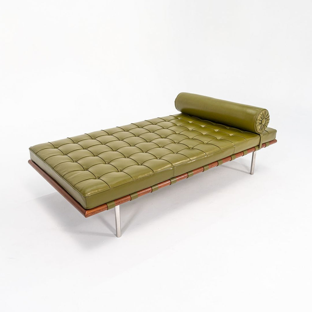SOLD 2022 258L Barcelona Couch / Daybed by Mies van der Rohe for Knoll