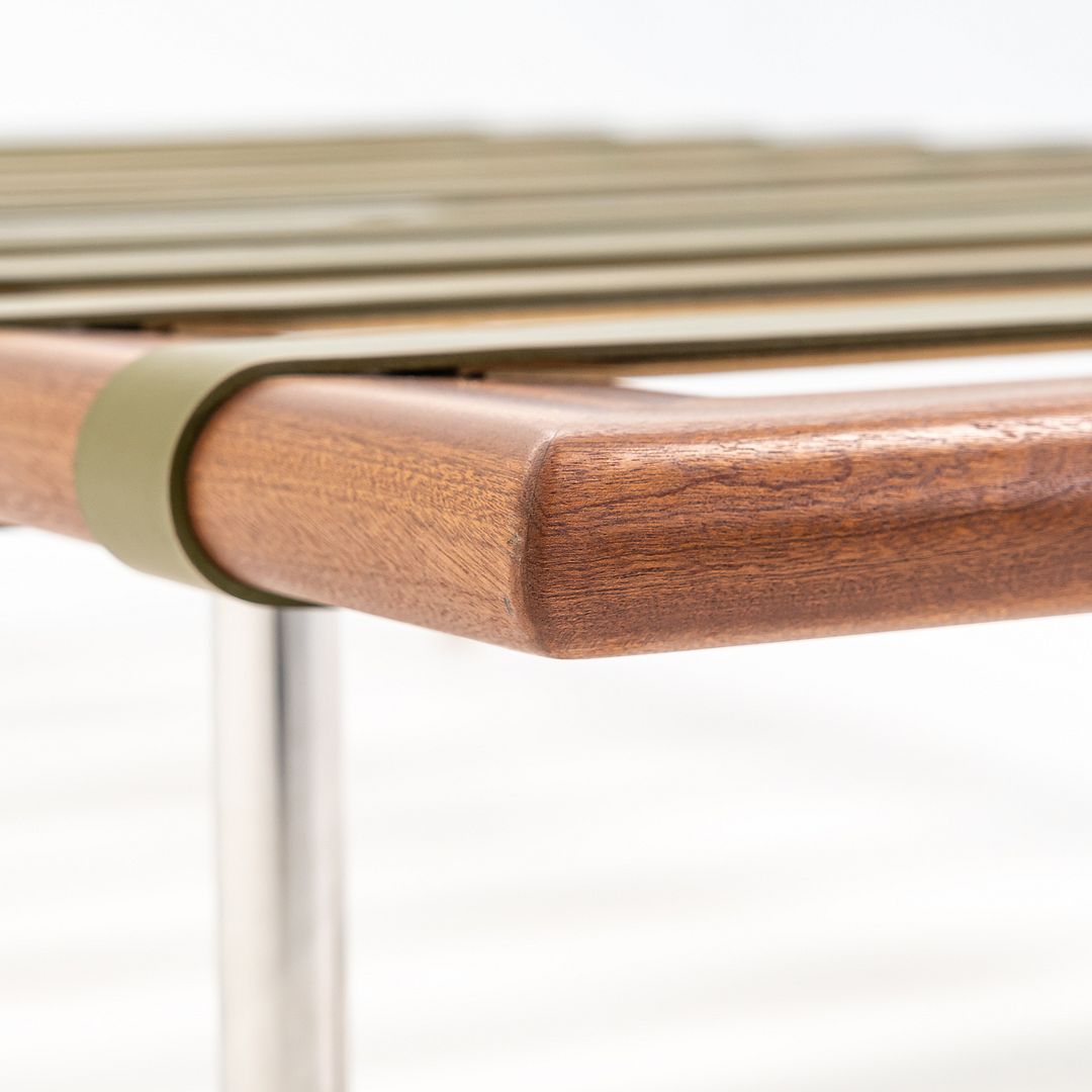 SOLD 2022 258L Barcelona Couch / Daybed / Bench by Mies van der Rohe for Knoll