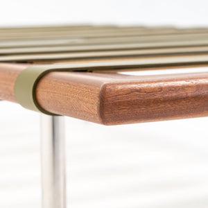 SOLD 2022 258L Barcelona Couch / Daybed / Bench by Mies van der Rohe for Knoll
