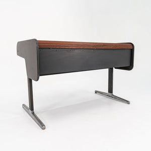 1975 Action Office II Series Roll-Top Desk by George Nelson for Herman Miller in Walnut