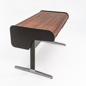 1975 Action Office II Series Roll-Top Desk by George Nelson for Herman Miller in Walnut