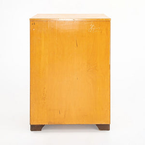 1939 Birch Tallboy 5-Drawer Dresser by Eliel Saarinen, J. Robert Swanson, Pipsan Saarinen Swanson for Johnson Furniture Co. in Birch