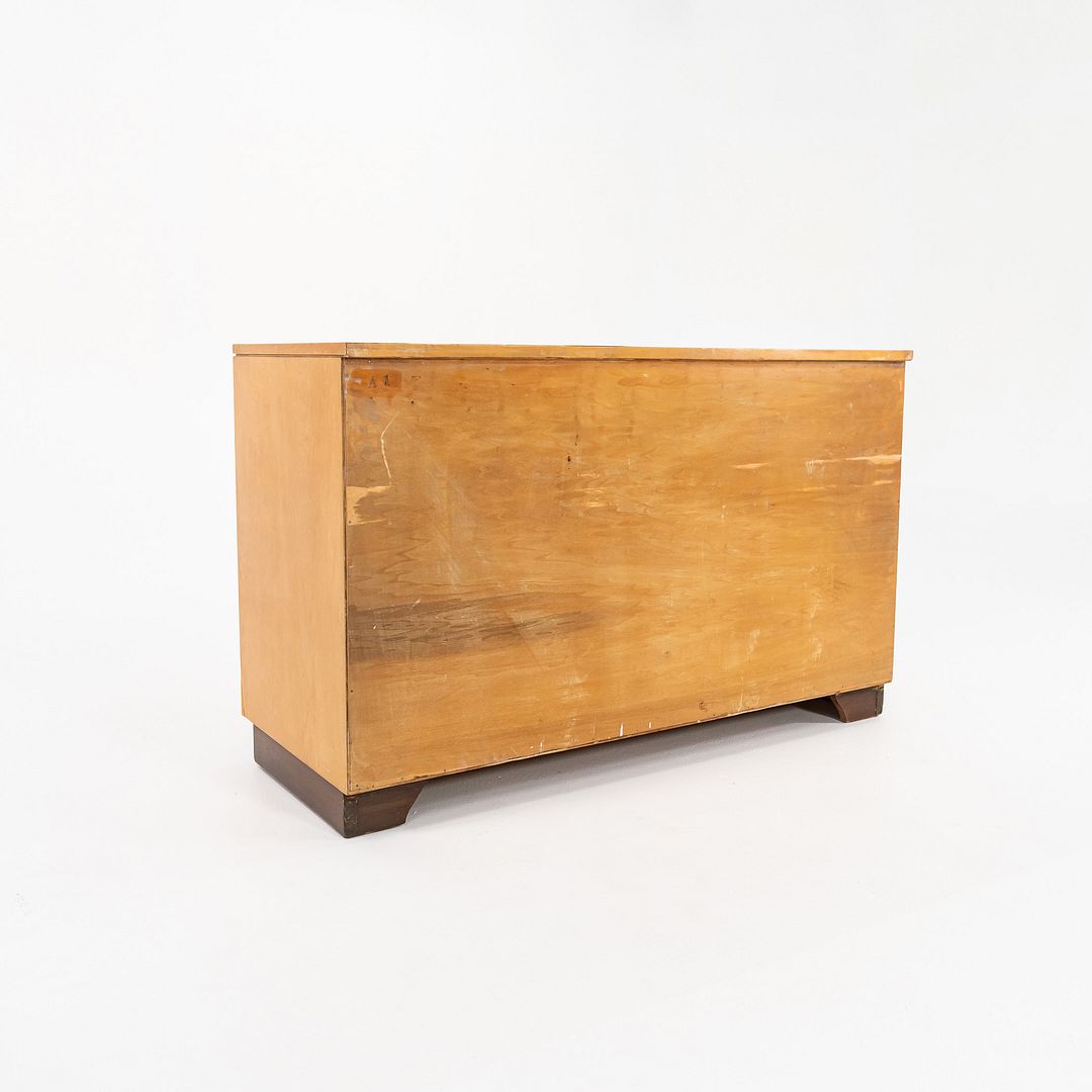 1939 Flexible Home Arrangements 4-Drawer Dresser by Eliel Saarinen, J. Robert Swanson, Pipsan Saarinen Swanson for Johnson Furniture Co. in Birch