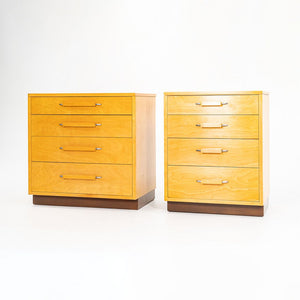 1939 Flexible Home Arrangements Birch 4-Drawer Dresser by Eliel Saarinen, J. Robert Swanson, Pipsan Saarinen Swanson for Johnson Furniture Co. in Birch