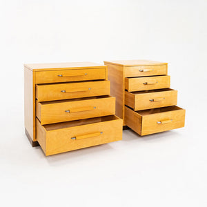 1939 Flexible Home Arrangements Birch 4-Drawer Dresser by Eliel Saarinen, J. Robert Swanson, Pipsan Saarinen Swanson for Johnson Furniture Co. in Birch