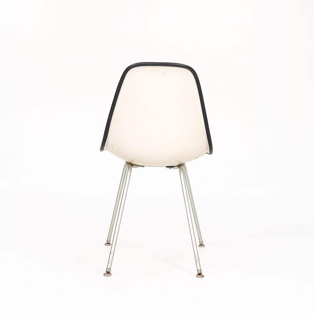SOLD 1970s Set of Four Herman Miller Eames DSX Dining Chairs with H Bases