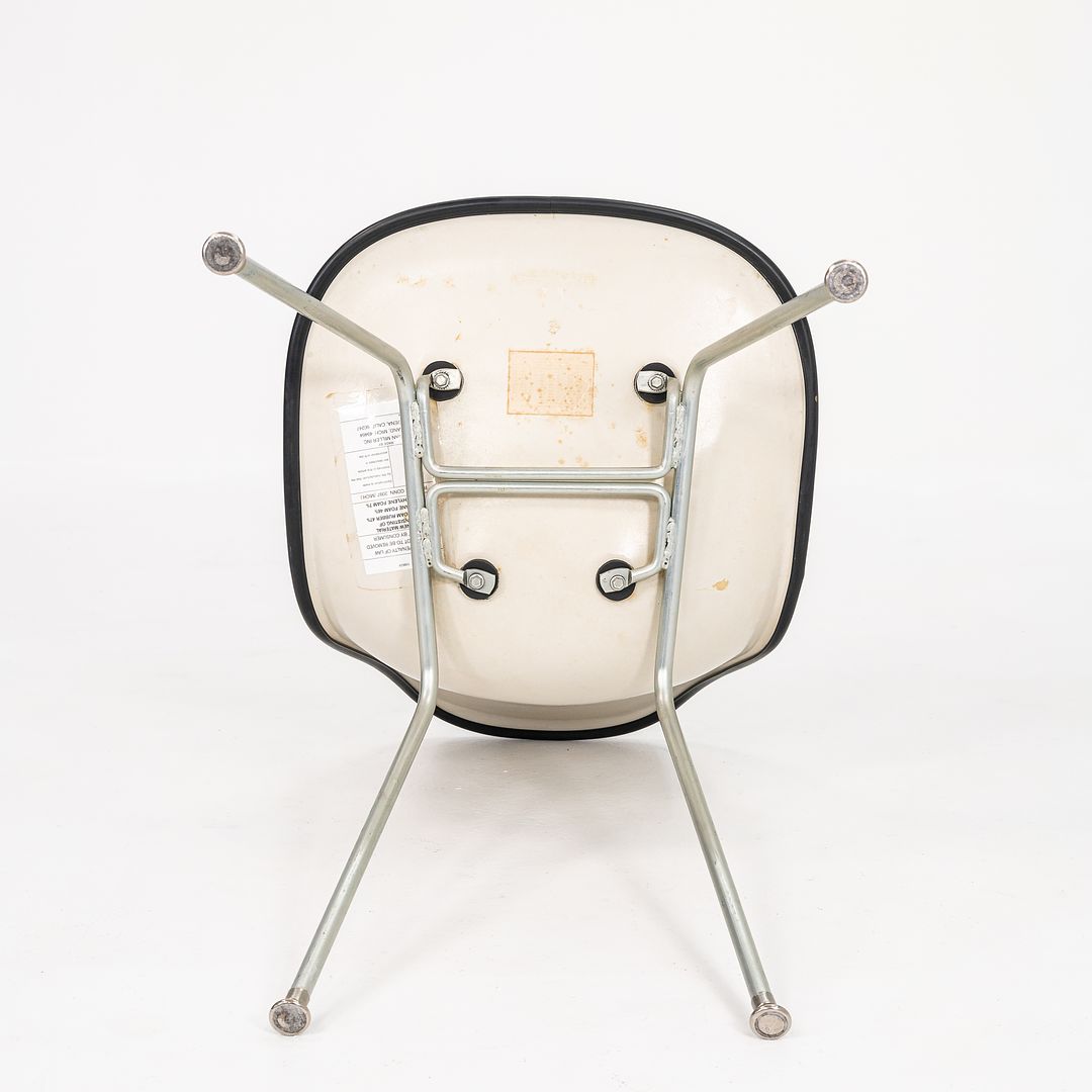 SOLD 1970s Set of Four Herman Miller Eames DSX Dining Chairs with H Bases
