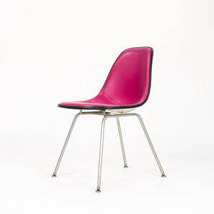 SOLD 1970s Set of Four Herman Miller Eames DSX Dining Chairs with H Bases