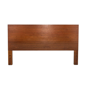 1958 Walnut Headboard by George Nelson for Herman Miller Walnut