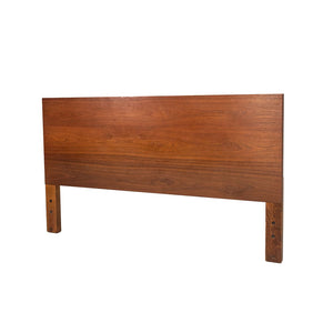 1958 Walnut Headboard by George Nelson for Herman Miller Walnut