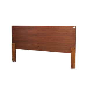 1958 Walnut Headboard by George Nelson for Herman Miller Walnut