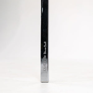 SOLD 2010s Florence Knoll Square End Table, Model 2510T by Florence Knoll in Chromed Steel and Glass 2x Available