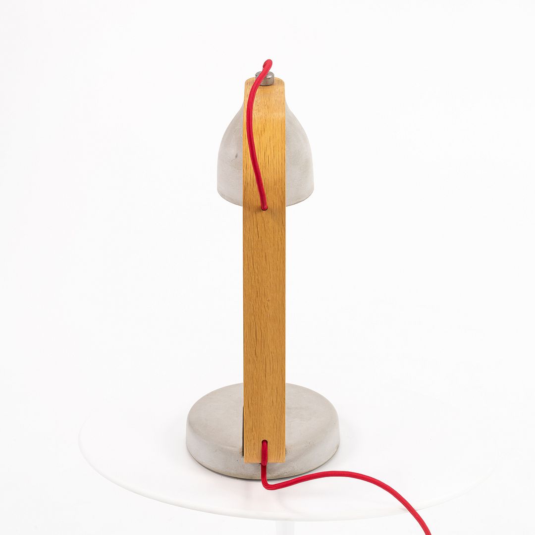 2019 Heavy Desk Light by Benjamin Hubert Studio for Decode London Concrete & Oak