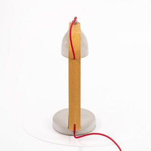 2019 Heavy Desk Light by Benjamin Hubert Studio for Decode London Concrete & Oak