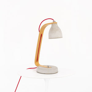 2019 Heavy Desk Light by Benjamin Hubert Studio for Decode London Concrete & Oak