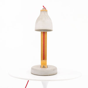 2019 Heavy Desk Light by Benjamin Hubert Studio for Decode London Concrete & Oak