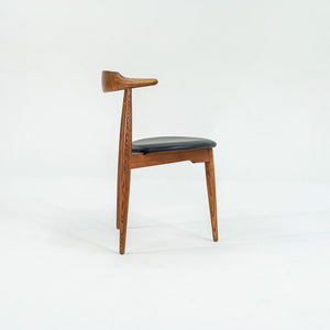 1960s FH4104 Heart Chair by Hans Wegner for Fritz Hansen in Oak w/ Leather Seat
