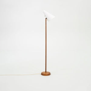 1960S Floor Lamp By Uno and Osten Kristiansson For Luxus in Teak and Acrylic