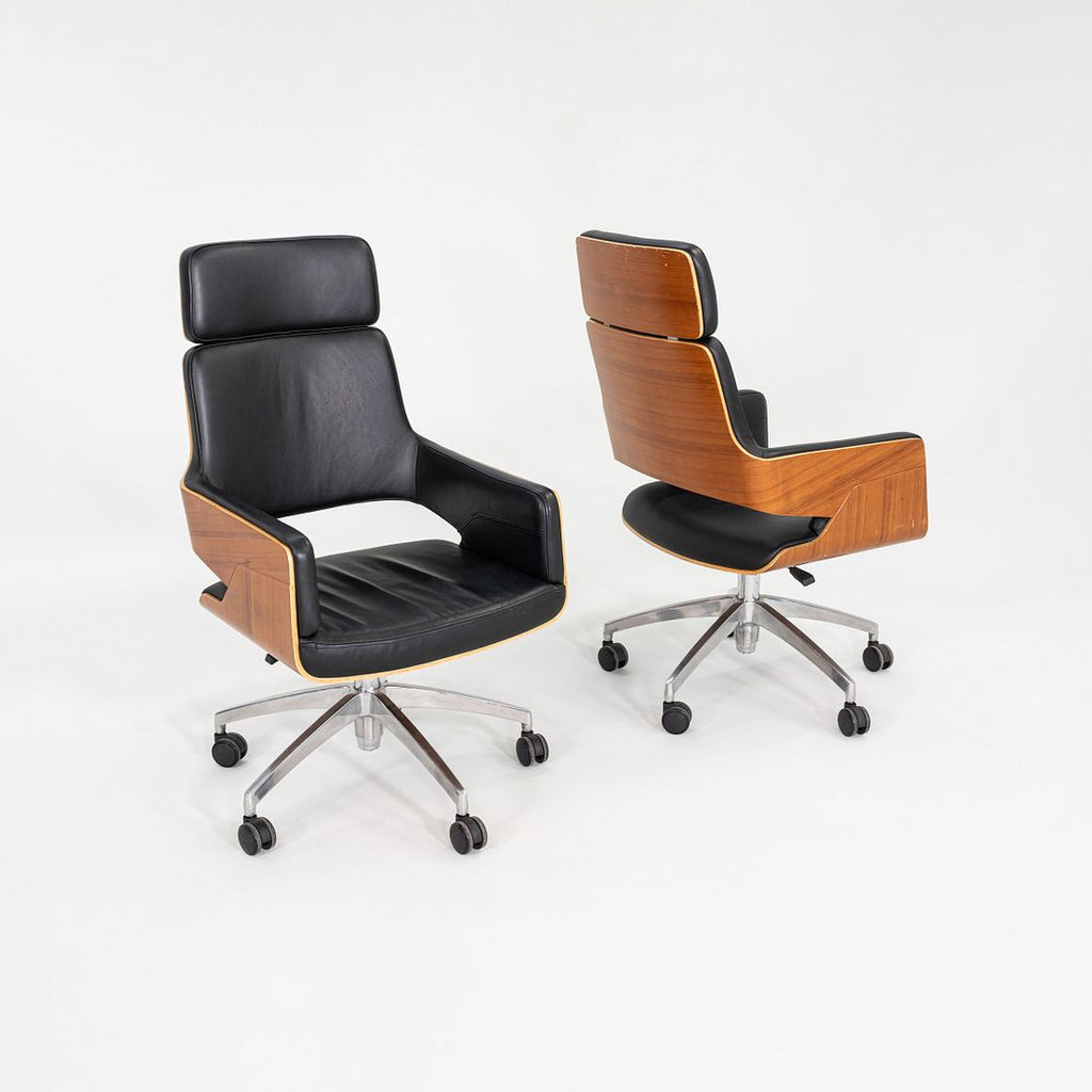 2010s Lepper Schmidt Sommerlade for Thonet S 845 DRWE Desk Chair 6x Available
