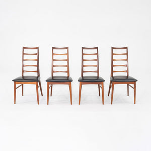 1960s Set of Four Danish Lis Dining Chairs Niels Koefoed for Koefoeds Hornslet