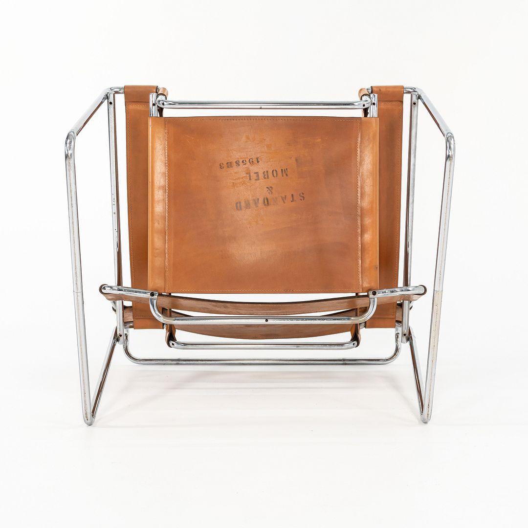 1958 B3 Wassily Chair by Marcel Breuer Attributed to Standard Mobel