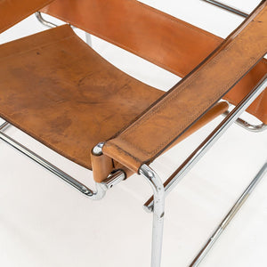 1958 B3 Wassily Chair by Marcel Breuer Attributed to Standard Mobel