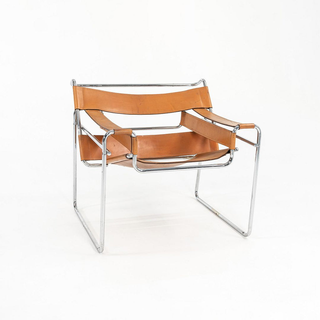 1958 B3 Wassily Chair by Marcel Breuer Attributed to Standard Mobel