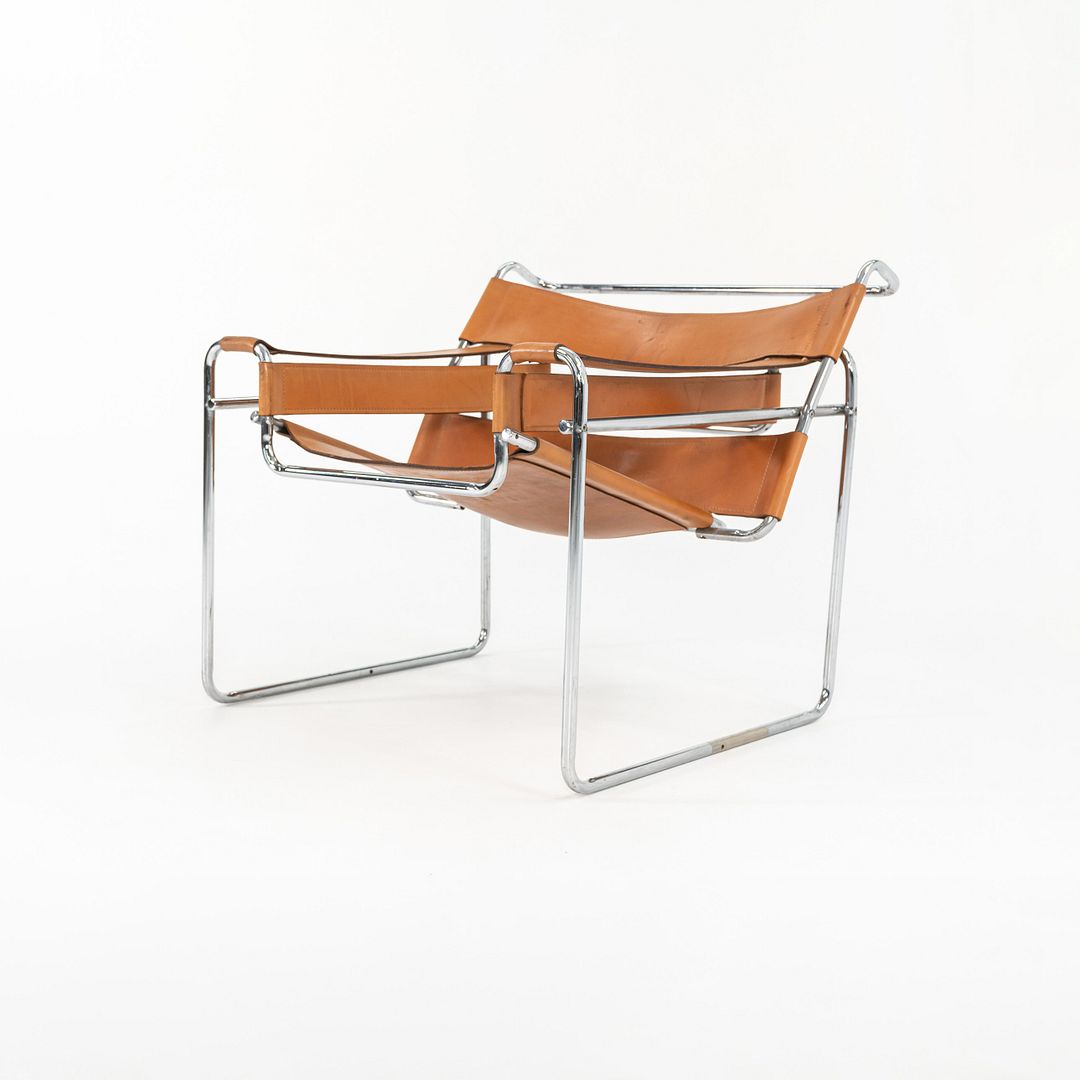 1958 B3 Wassily Chair by Marcel Breuer Attributed to Standard Mobel