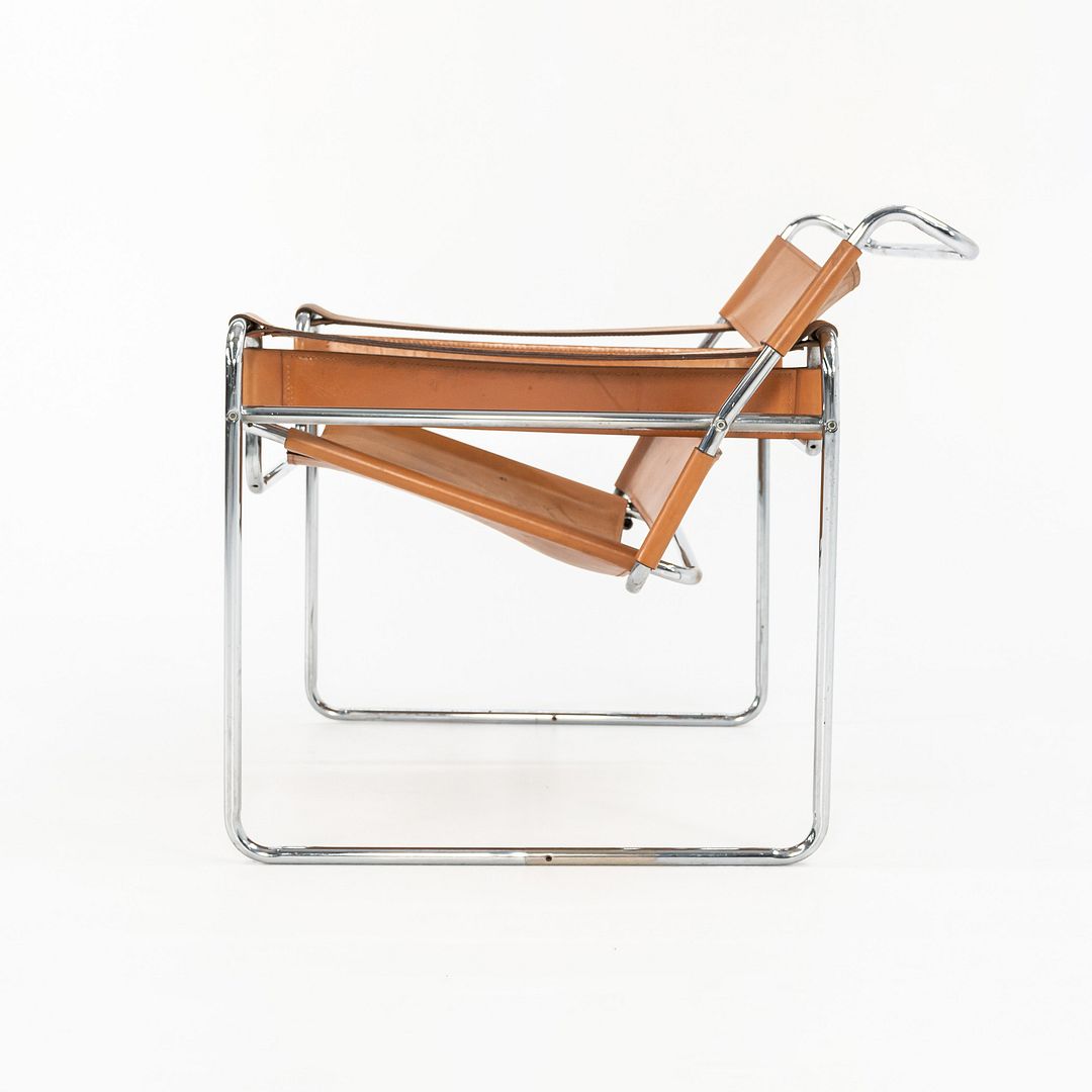 1958 B3 Wassily Chair by Marcel Breuer Attributed to Standard Mobel