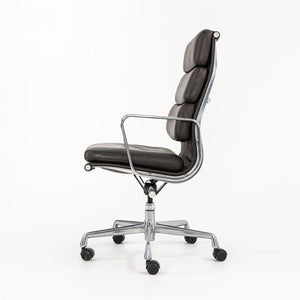 1999 Soft Pad Executive Desk Chair by Charles and Ray Eames for Herman Miller in Brown Leather, 5x Available