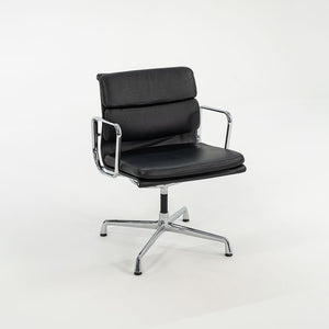 2000 Soft Pad Management Chair, EA208 by Charles and Ray Eames for Vitra in Black Leather 10x Available