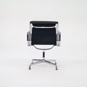 2000 Soft Pad Management Chair, EA208 by Charles and Ray Eames for Vitra in Black Leather 10x Available
