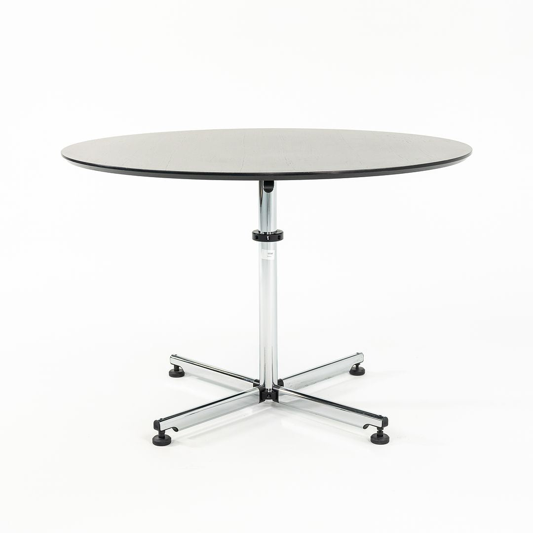 2000s Kitos Table by Fritz Haller for USM Haller in Ebonized Wood 7x Available