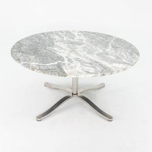 1990s Alpha Conference Table, Model TA.2.60M by Nicos Zographos for Zographos Designs in Polished Stainless Steel and Grey Marble