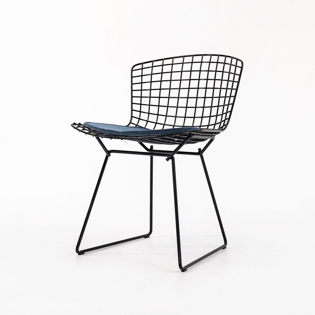 SOLD 2010s Bertoia Side Chair, Model 420C by Harry Bertoia for Knoll 4x Available