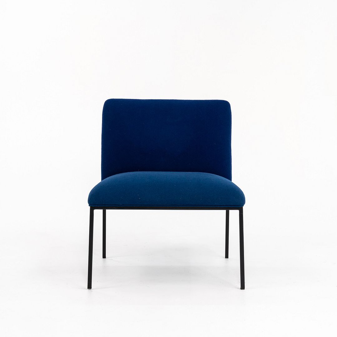 2018 Tondo Lounge Chair by Stefan Borselius for Fogia in Blue Fabric 4x Available
