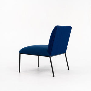 2018 Tondo Lounge Chair by Stefan Borselius for Fogia in Blue Fabric 4x Available