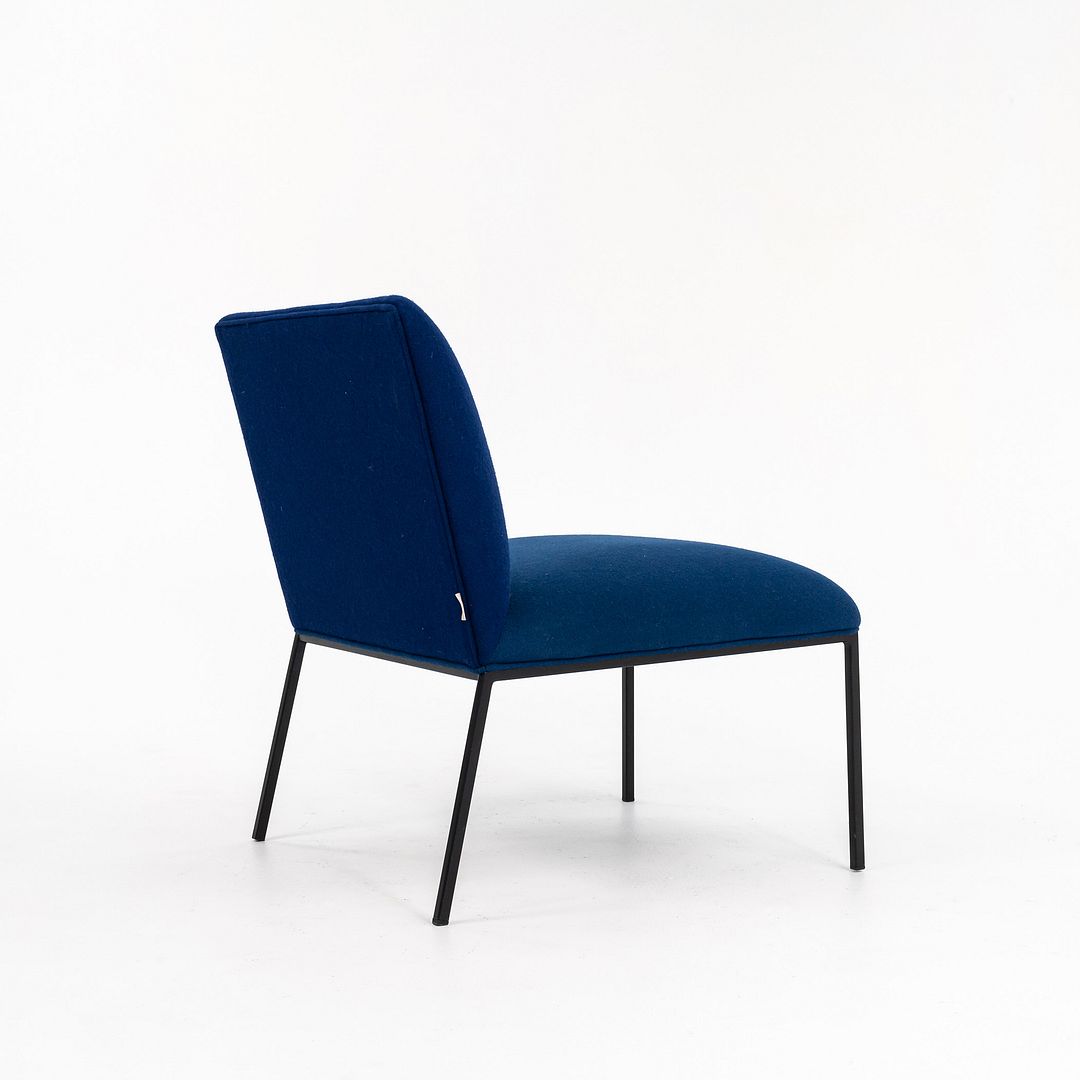 2018 Tondo Lounge Chair by Stefan Borselius for Fogia in Blue Fabric 4x Available