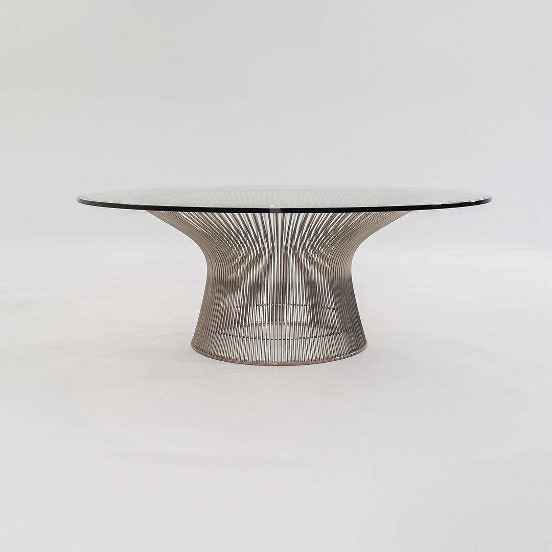 SOLD 2000s Platner Coffee Table, Model 3714T by Warren Platner for Knoll 36 inch