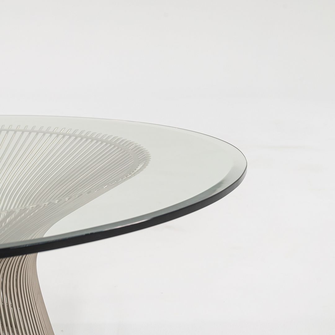 SOLD 2000s Platner Coffee Table, Model 3714T by Warren Platner for Knoll 36 inch
