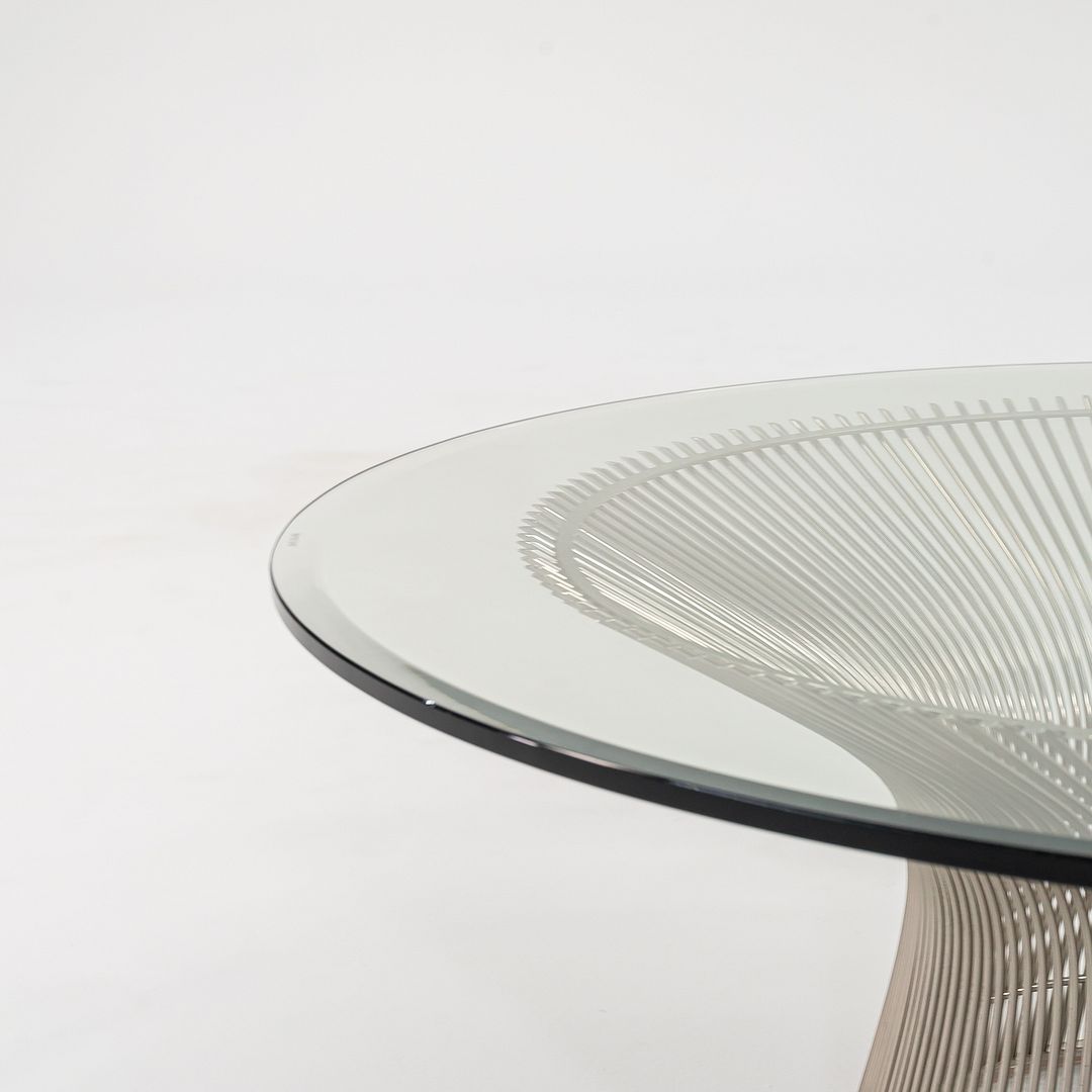 SOLD 2000s Platner Coffee Table, Model 3714T by Warren Platner for Knoll 36 inch