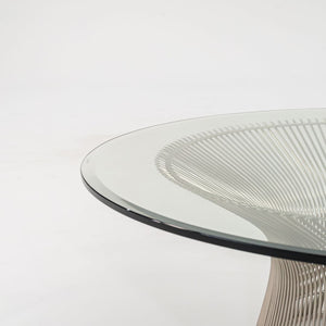 SOLD 2000s Platner Coffee Table, Model 3714T by Warren Platner for Knoll 36 inch