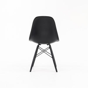 2019 DSW Side Chair with Dowel Base by Charles and Ray Eames for Herman Miller in Ebonized Wood 5x Available