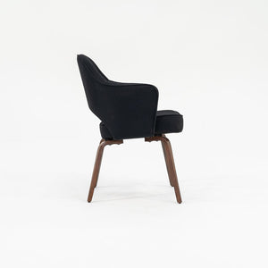 2018 Saarinen Executive Chair with Arms, 71A by Eero Saarinen for Knoll in Oak with Fabric Upholstery